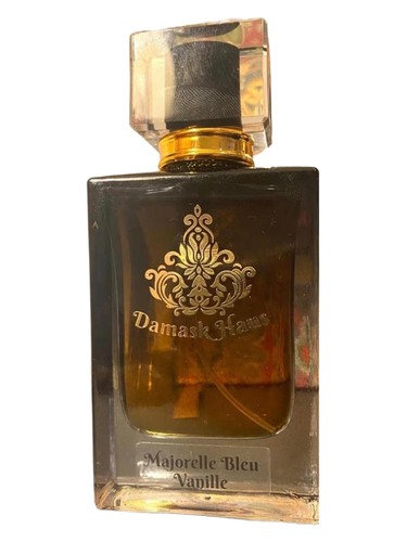 Damask Haus Majorelle Bleu Vanille fragrance bottle