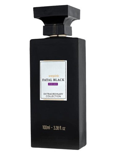 We Pink Fatal Black For Her fragrance bottle
