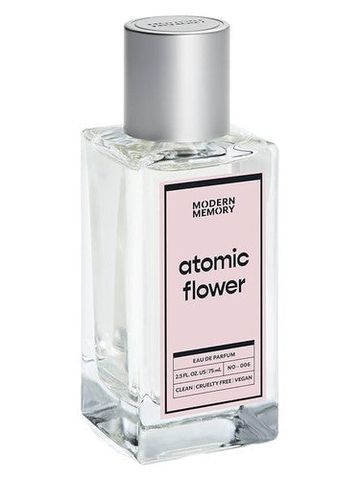 Modern Memory Atomic Flower fragrance bottle