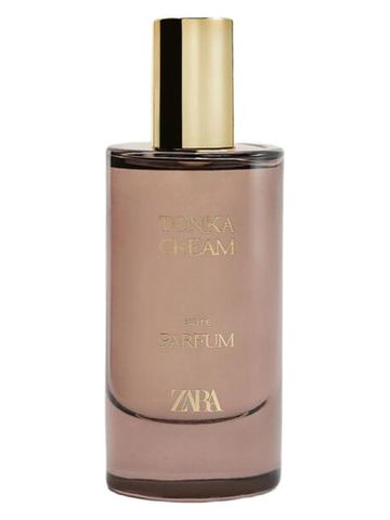 Zara Tonka Cream fragrance bottle
