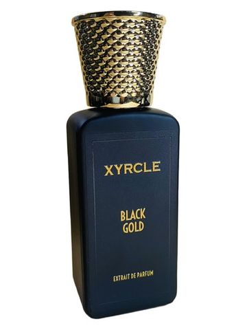 XYRCLE Black Gold fragrance bottle