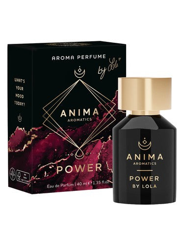 Anima Aromatics Power fragrance bottle