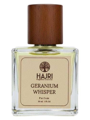 Hajri Geranium Whisper fragrance bottle