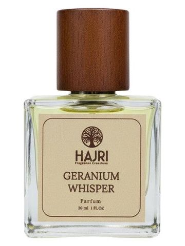 Hajri Geranium Whisper fragrance bottle