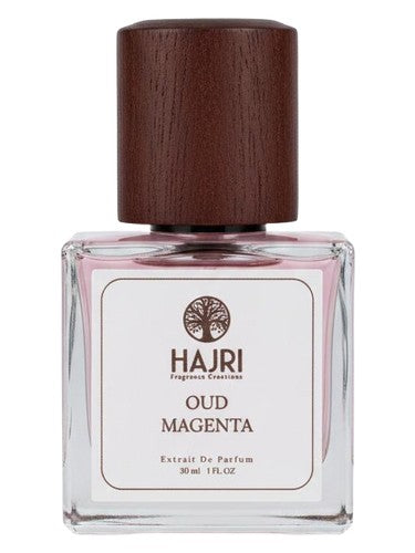 Hajri Oud Magenta fragrance bottle