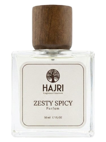 Hajri Zesty Spicy fragrance bottle