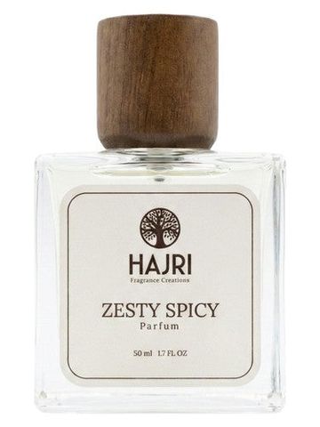 Hajri Zesty Spicy fragrance bottle
