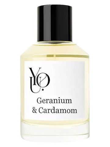 YOU Geranium & Cardamom fragrance bottle