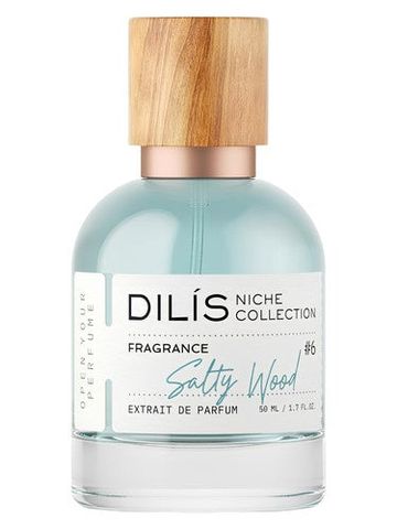 Dilís Parfum #6 Salty Wood fragrance bottle