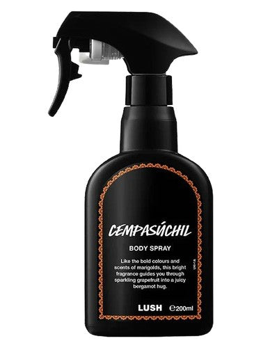 Lush Cempasúchil fragrance bottle