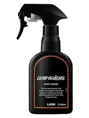 Lush Cempasúchil fragrance bottle