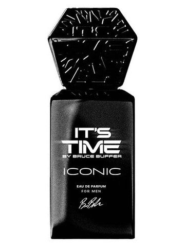 Bruce Buffer IT'S TIME Iconic fragrance bottle