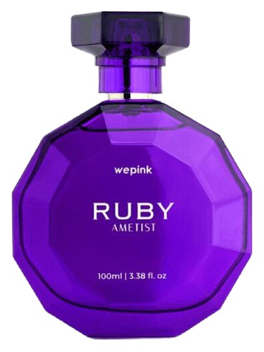 We Pink Ruby Ametist fragrance bottle