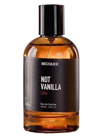 Becquer Not Vanilla fragrance bottle