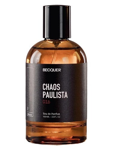 Becquer Chaos Paulista fragrance bottle