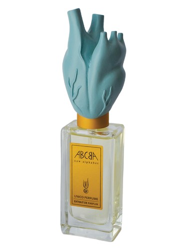 Unico Perfume ABCBA new alphabet fragrance bottle