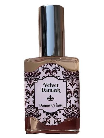 Damask Haus Velvet Damask fragrance bottle