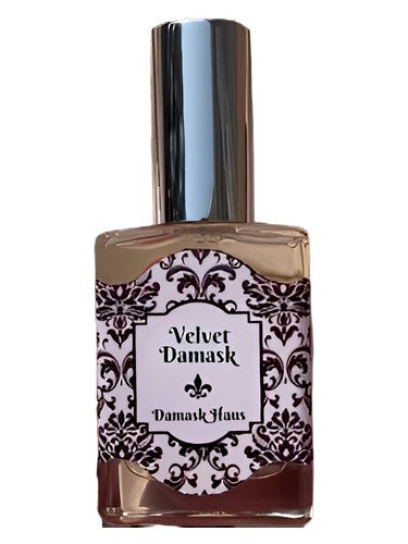 Damask Haus Velvet Damask fragrance bottle