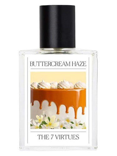 The 7 Virtues Buttercream Haze fragrance bottle
