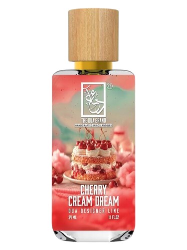 The Dua Brand Cherry Cream Dream fragrance bottle