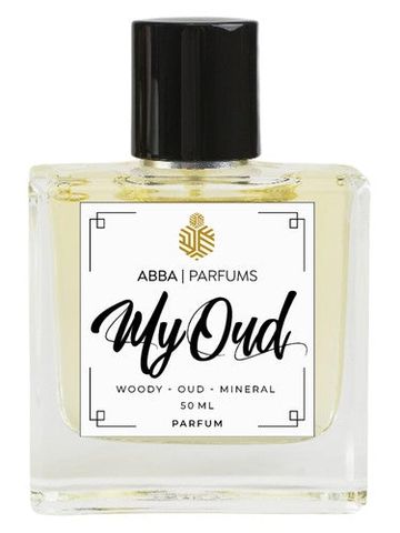 ABBA Parfums My Oud fragrance bottle