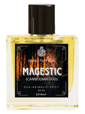 ABBA Parfums Magestic (Cambodian Oud) fragrance bottle