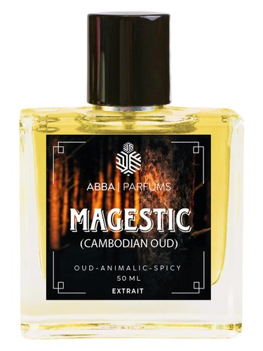 ABBA Parfums Magestic (Cambodian Oud) fragrance bottle