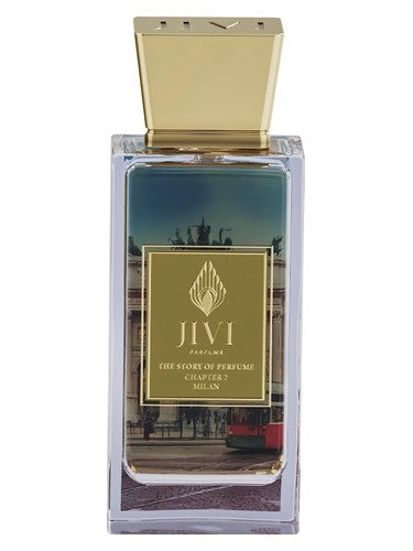 Jivi Parfums Story of Perfume Chapter 2: Milan fragrance bottle