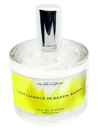 Helder Machado Perfumes Last Chance In Baden Baden fragrance bottle