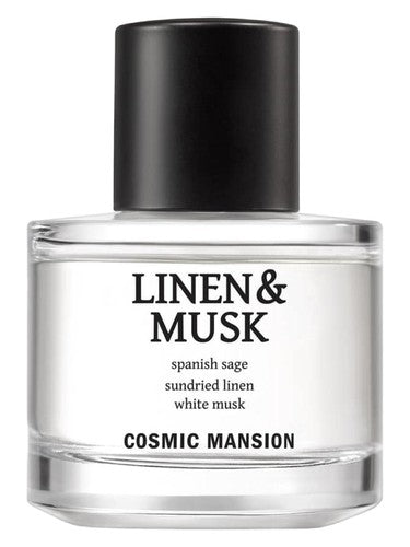 Cosmic Mansion Linen & Musk fragrance bottle