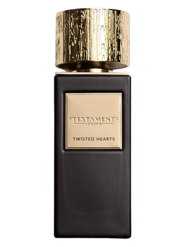 Testament London Twisted Hearts fragrance bottle