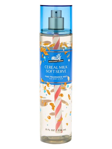 Bath & Body Works Cereal Milk Soft Serve fragrance bottle