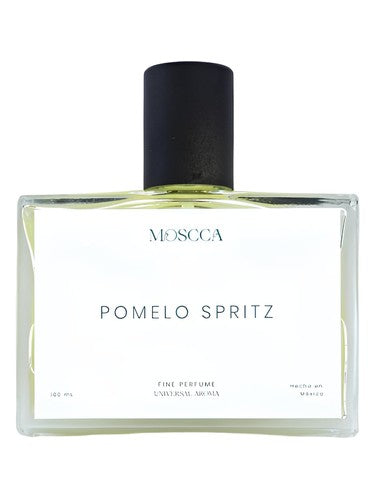 Moscca Pomelo Spritz fragrance bottle