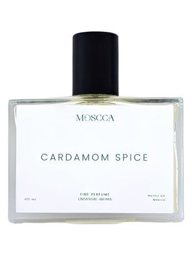 Moscca Cardamom Spice fragrance bottle