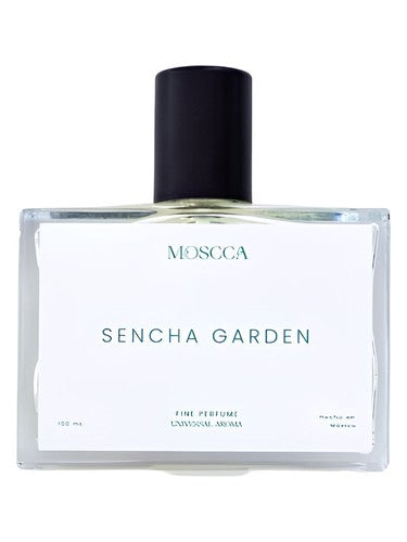 Moscca Sencha Garden fragrance bottle
