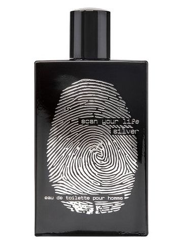 Sergio Nero Scan Your Life Silver fragrance bottle