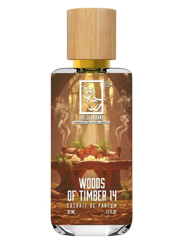 The Dua Brand Woods of Timber 14 fragrance bottle