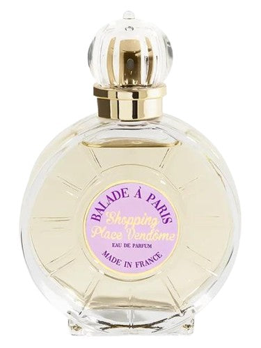 Jeanne Arthes Balade à Paris Shopping Place Vendôme fragrance bottle