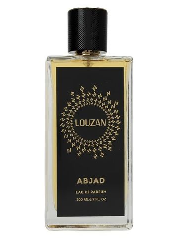 Louzan Abjad fragrance bottle
