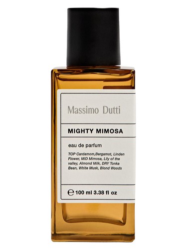 Massimo Dutti Mighty Mimosa fragrance bottle