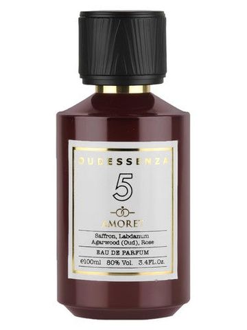 Amoret No.5 Oud Essenza fragrance bottle