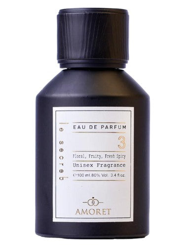 Amoret No.3 Le Secret fragrance bottle