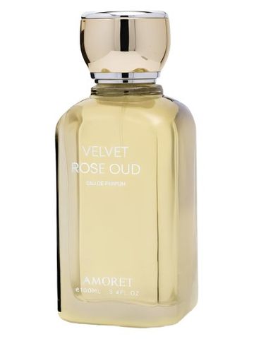 Amoret Velvet Rose Oud fragrance bottle