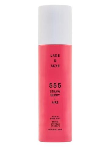 Lake & Skye 555 Strawberry + Aire fragrance bottle