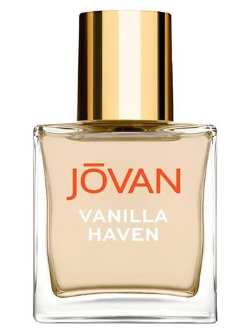 Jovan Vanilla Haven fragrance bottle