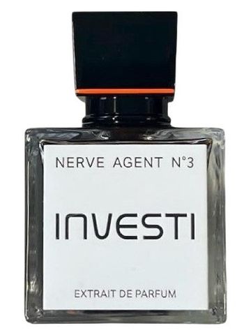 Investi Design Nerve Agent No 3 fragrance bottle