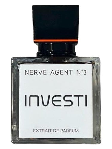 Investi Design Nerve Agent No 3 fragrance bottle