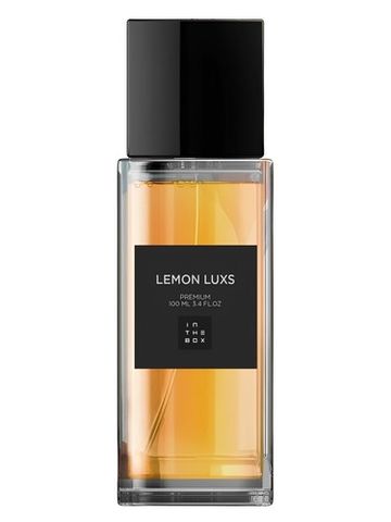 In The Box Lemon Luxs fragrance bottle