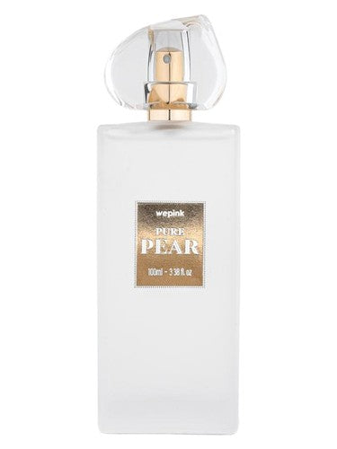 We Pink Pure Pear fragrance bottle