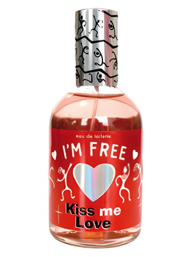 Laurence Dumont I'm Free Kiss Me Love fragrance bottle